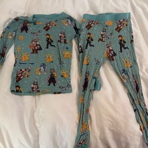 Little Sleepies Star Wars Teal Pajama Set